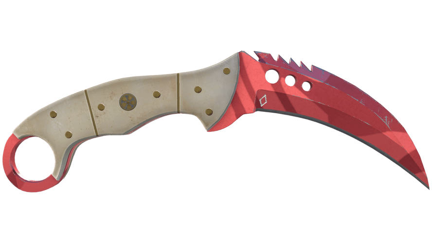 ★ StatTrak™ Talon Knife | Slaughter (Minimal Wear)
