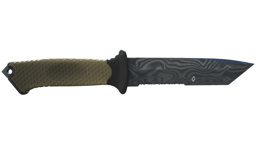 ★ StatTrak™ Ursus Knife | Damascus Steel (Battle-Scarred)