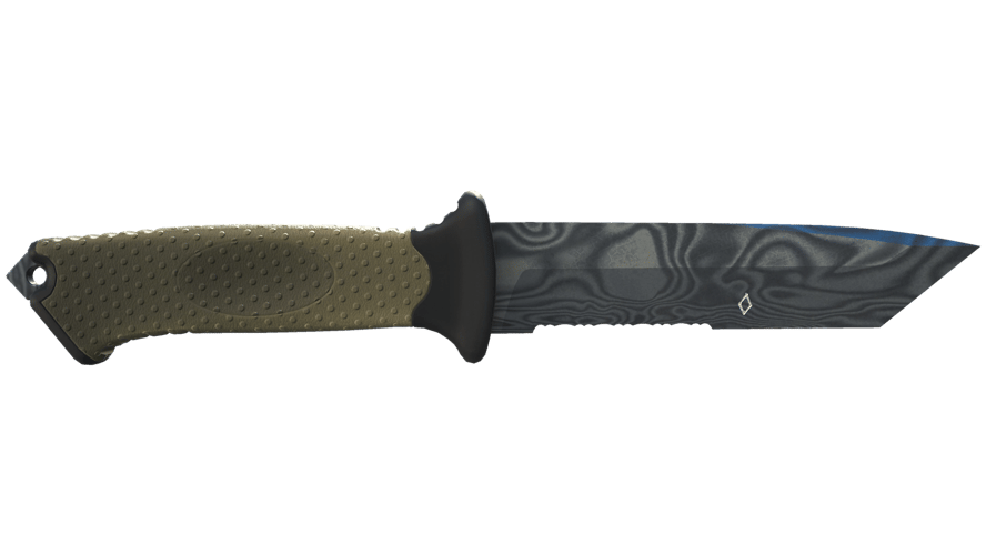 ★ StatTrak™ Ursus Knife | Damascus Steel (Well-Worn)