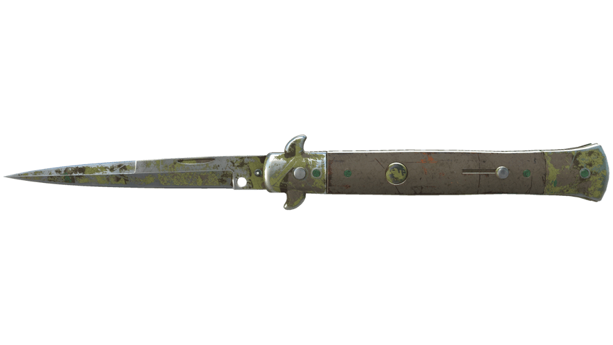★ Stiletto Knife | Boreal Forest (Battle-Scarred)
