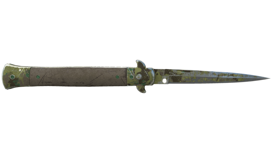 ★ Stiletto Knife | Boreal Forest (Battle-Scarred)