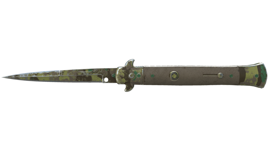 ★ Stiletto Knife | Boreal Forest (Battle-Scarred)