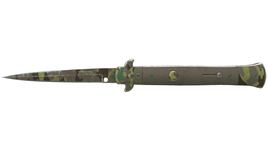 ★ Stiletto Knife | Boreal Forest (Battle-Scarred)
