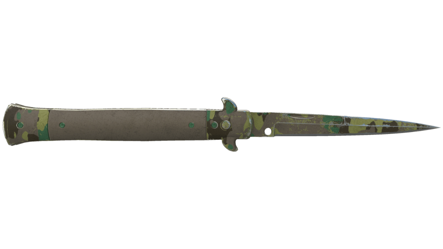 ★ Stiletto Knife | Boreal Forest (Battle-Scarred)