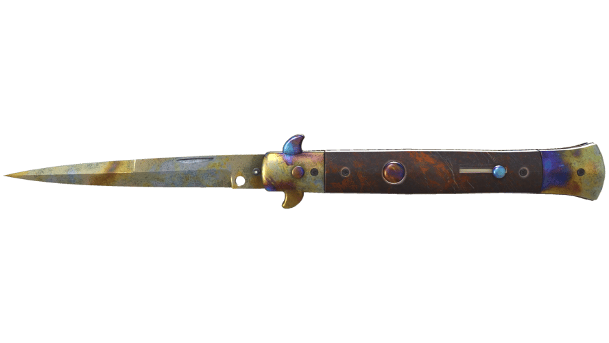 ★ Stiletto Knife | Case Hardened (Field-Tested)