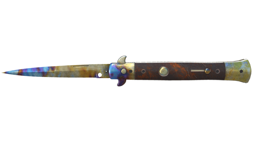 ★ Stiletto Knife | Case Hardened (Field-Tested)