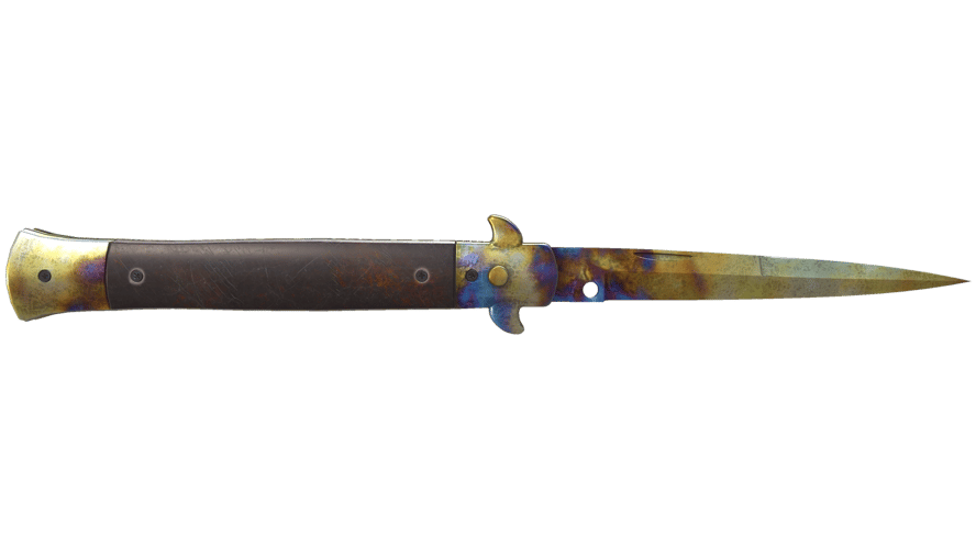 ★ Stiletto Knife | Case Hardened (Field-Tested)