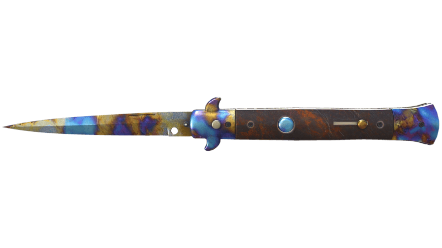 ★ Stiletto Knife | Case Hardened (Field-Tested)