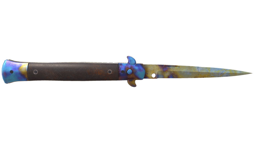 ★ Stiletto Knife | Case Hardened (Field-Tested)