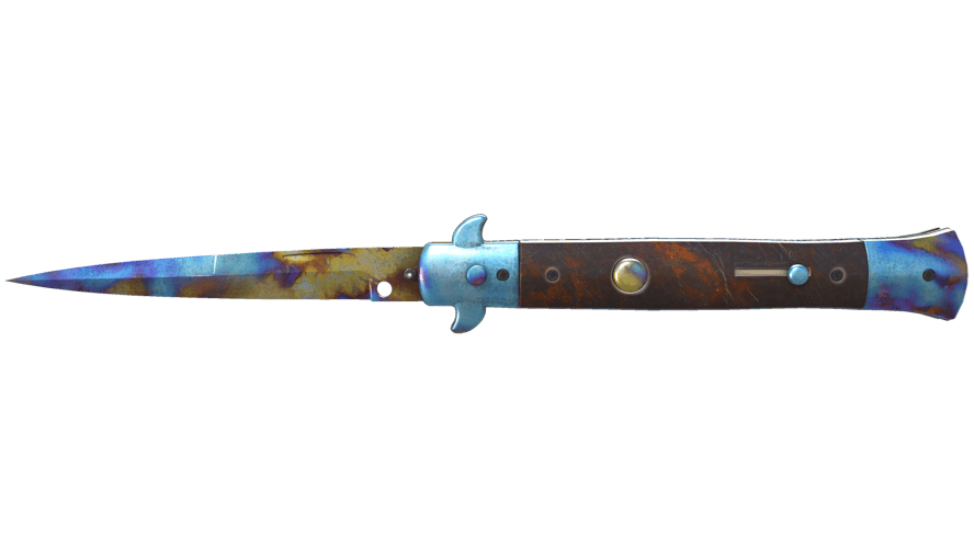 ★ Stiletto Knife | Case Hardened (Field-Tested)