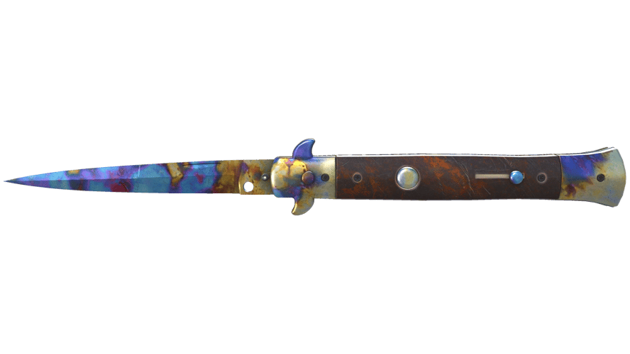 ★ Stiletto Knife | Case Hardened (Field-Tested)