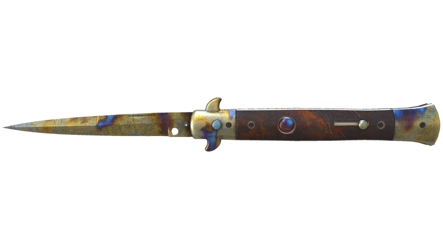 ★ Stiletto Knife | Case Hardened (Field-Tested)