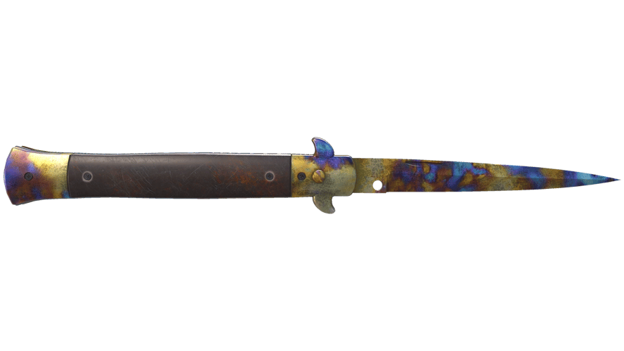 ★ Stiletto Knife | Case Hardened (Field-Tested)