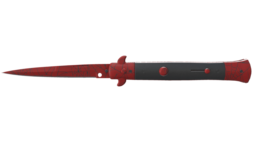 ★ Stiletto Knife | Crimson Web (Factory New)