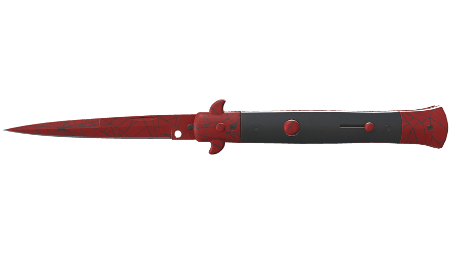 ★ Stiletto Knife | Crimson Web (Factory New)