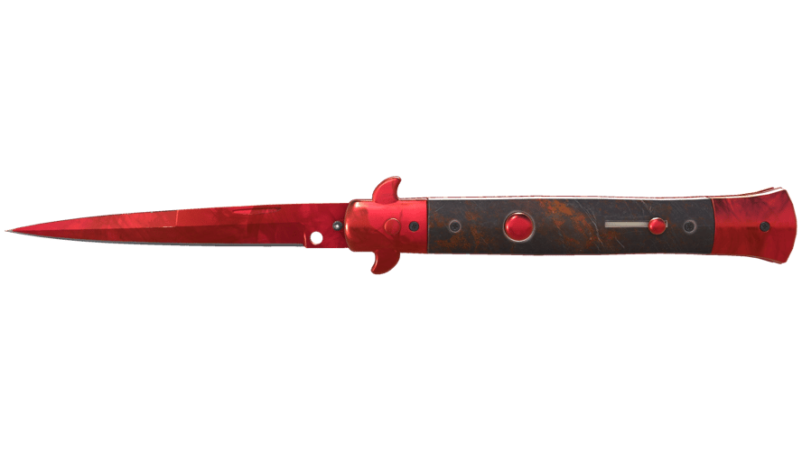 ★ Stiletto Knife | Doppler Ruby (Minimal Wear)