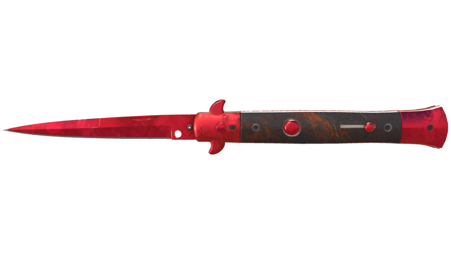 ★ Stiletto Knife | Doppler Ruby (Minimal Wear)