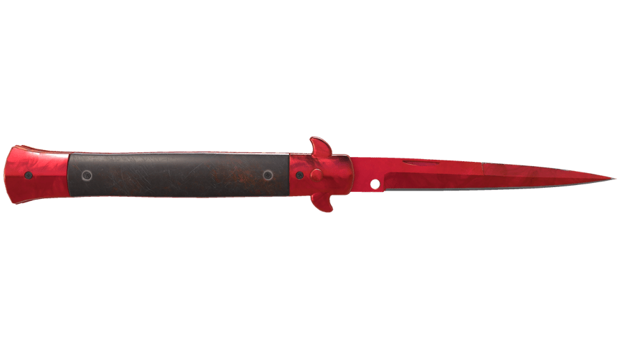 ★ Stiletto Knife | Doppler Ruby (Minimal Wear)