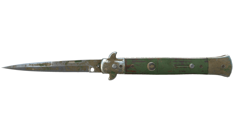 ★ Stiletto Knife | Forest DDPAT (Battle-Scarred)