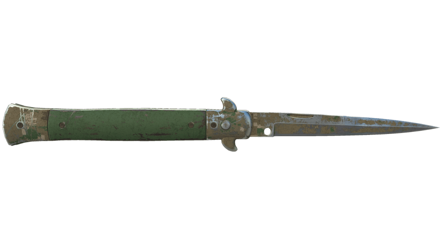 ★ Stiletto Knife | Forest DDPAT (Battle-Scarred)