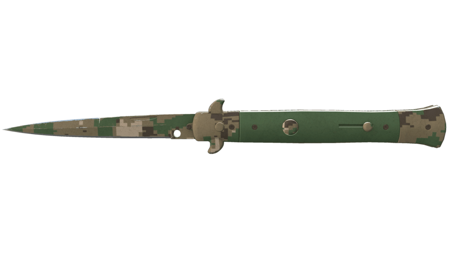 ★ Stiletto Knife | Forest DDPAT (Field-Tested)