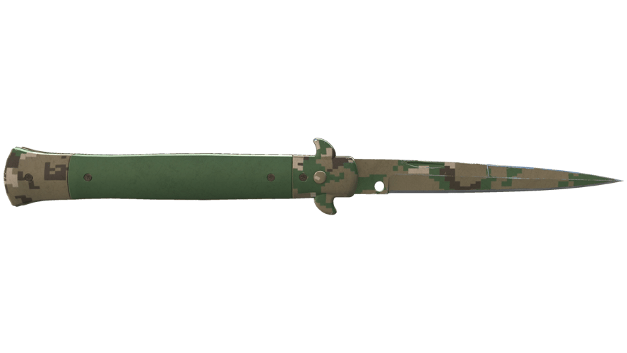★ Stiletto Knife | Forest DDPAT (Field-Tested)