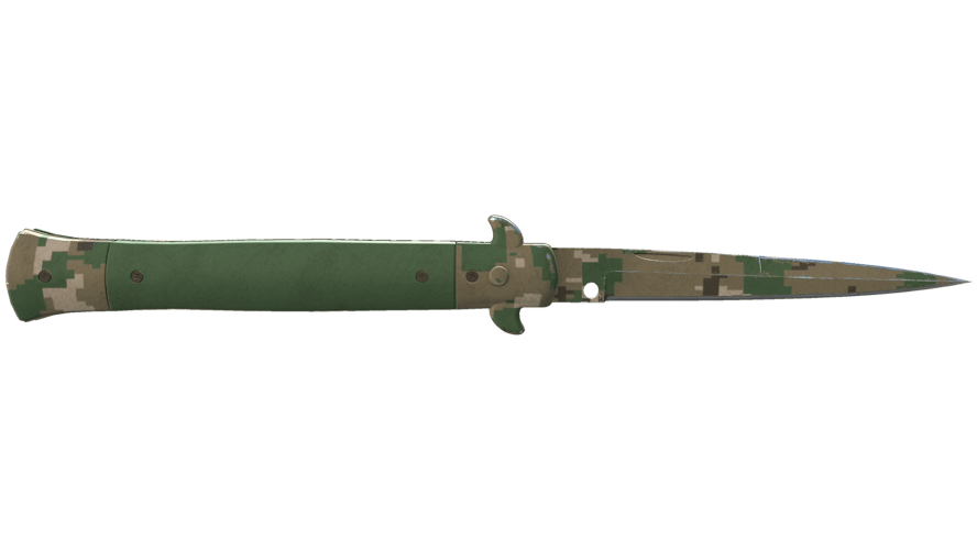 ★ Stiletto Knife | Forest DDPAT (Field-Tested)
