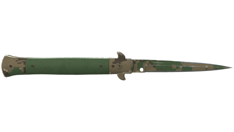 ★ Stiletto Knife | Forest DDPAT (Field-Tested)
