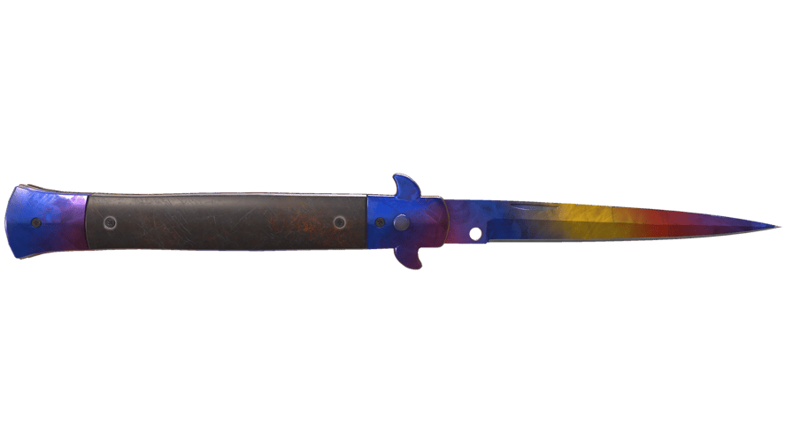 ★ Stiletto Knife | Marble Fade (Minimal Wear)