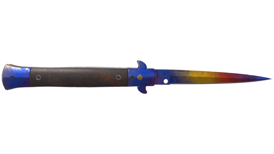 ★ Stiletto Knife | Marble Fade (Minimal Wear)