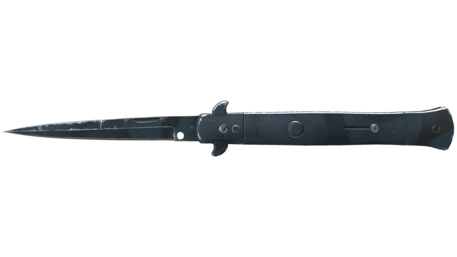 ★ Stiletto Knife | Night Stripe (Battle-Scarred)