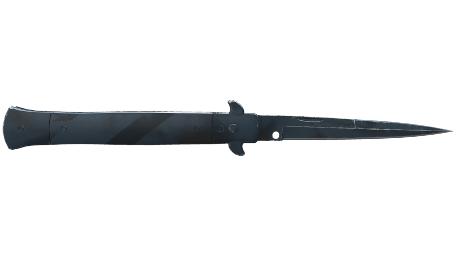 ★ Stiletto Knife | Night Stripe (Field-Tested)