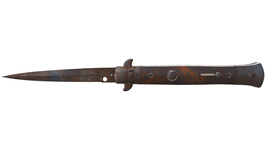 ★ Stiletto Knife | Rust Coat (Battle-Scarred)