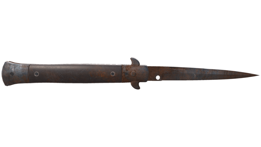 ★ Stiletto Knife | Rust Coat (Battle-Scarred)