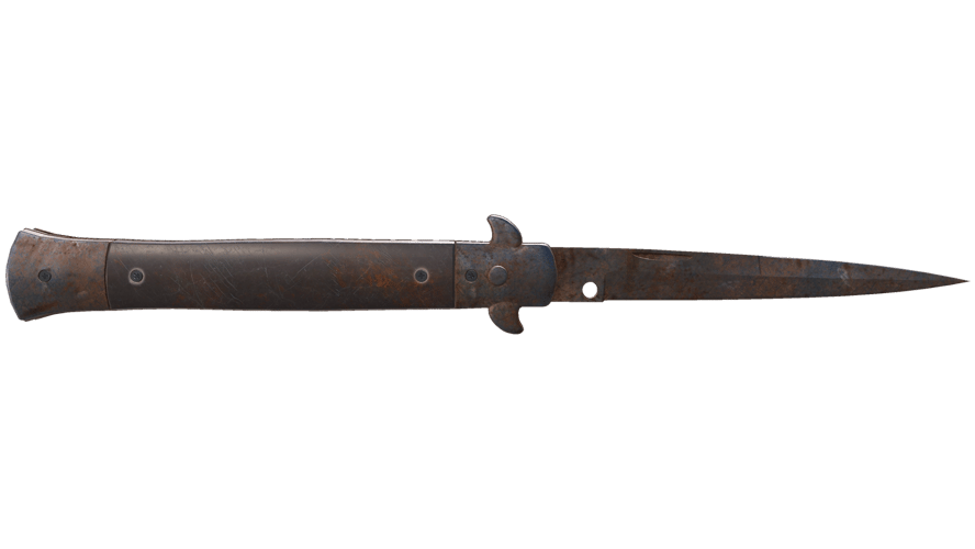 ★ Stiletto Knife | Rust Coat (Battle-Scarred)