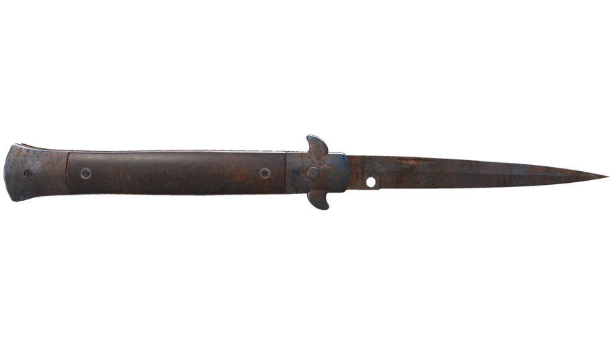 ★ Stiletto Knife | Rust Coat (Battle-Scarred)