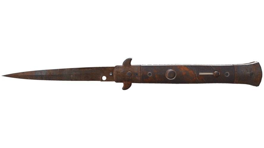 ★ Stiletto Knife | Rust Coat (Battle-Scarred)