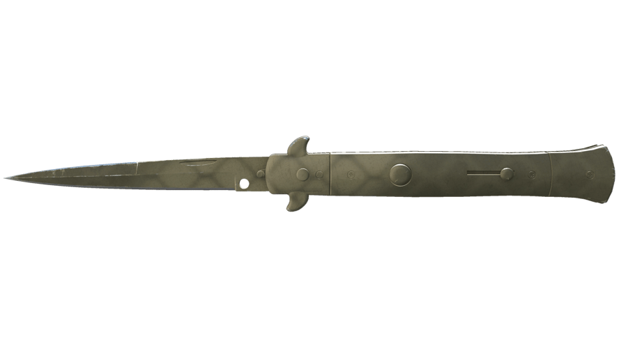 ★ Stiletto Knife | Safari Mesh (Field-Tested)