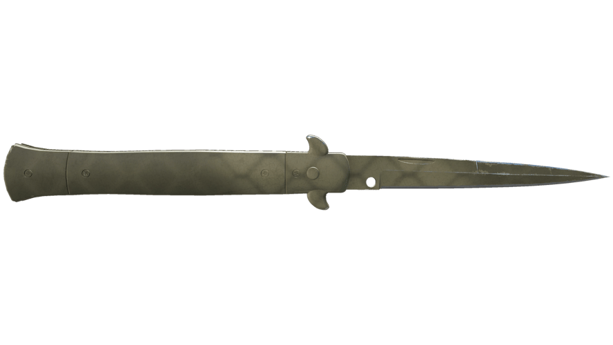 ★ Stiletto Knife | Safari Mesh (Field-Tested)