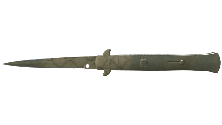 ★ Stiletto Knife | Safari Mesh (Field-Tested)