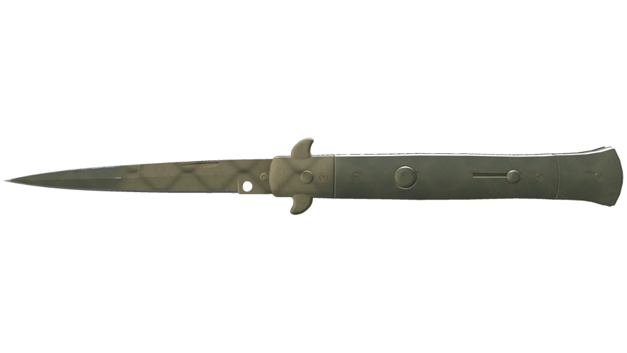 ★ Stiletto Knife | Safari Mesh (Minimal Wear)