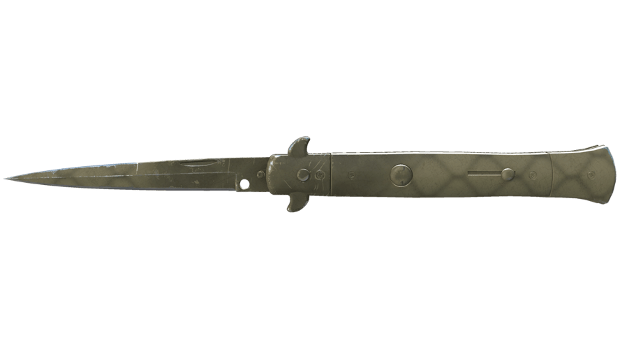 ★ Stiletto Knife | Safari Mesh (Well-Worn)