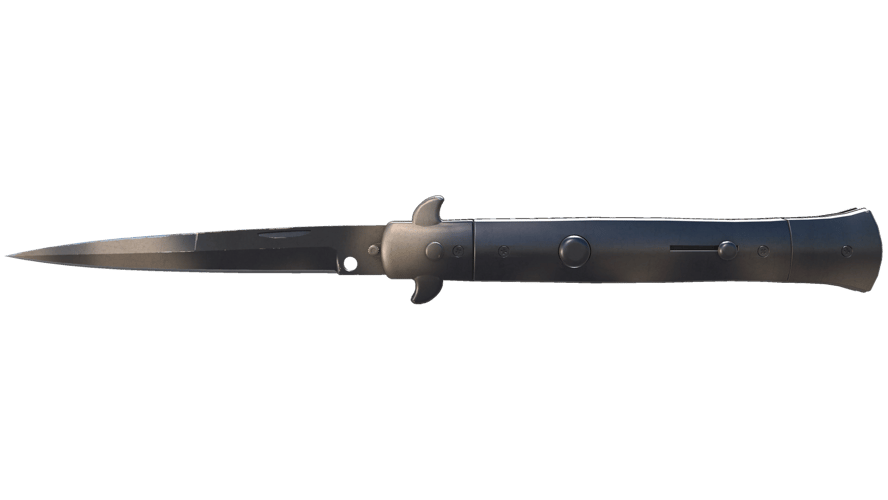 ★ Stiletto Knife | Scorched (Field-Tested)