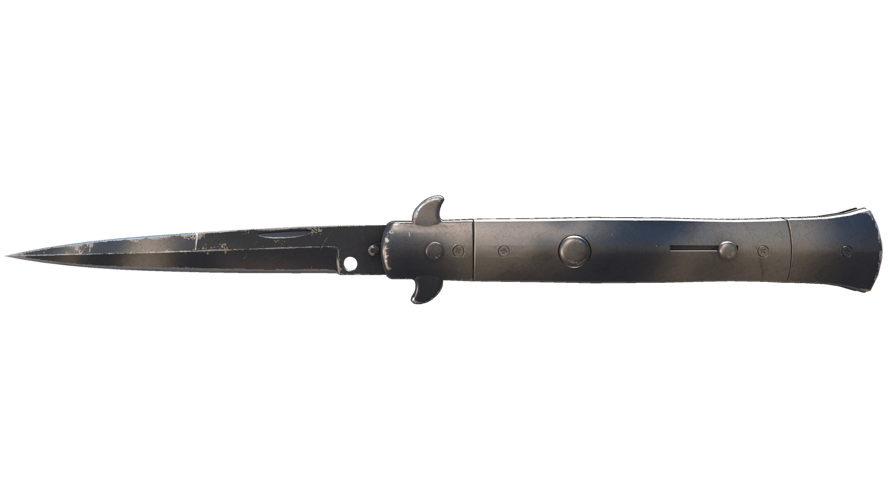 ★ Stiletto Knife | Scorched (Field-Tested)