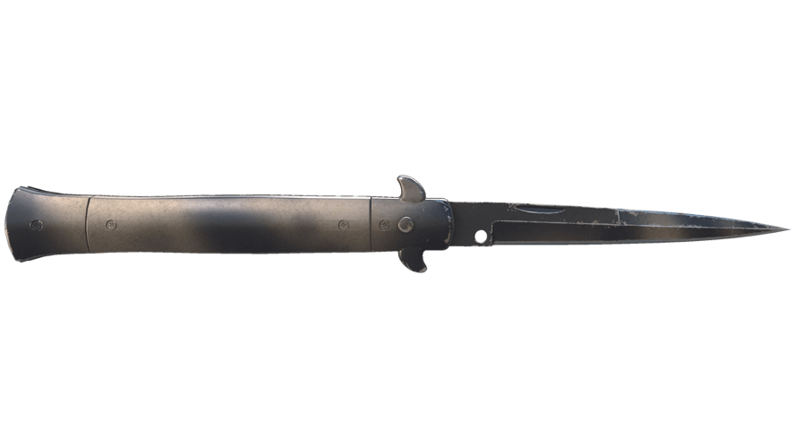 ★ Stiletto Knife | Scorched (Field-Tested)
