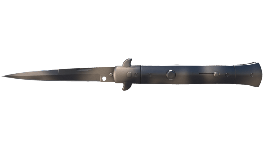 ★ Stiletto Knife | Scorched (Field-Tested)