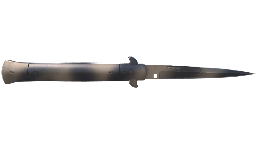 ★ Stiletto Knife | Scorched (Field-Tested)