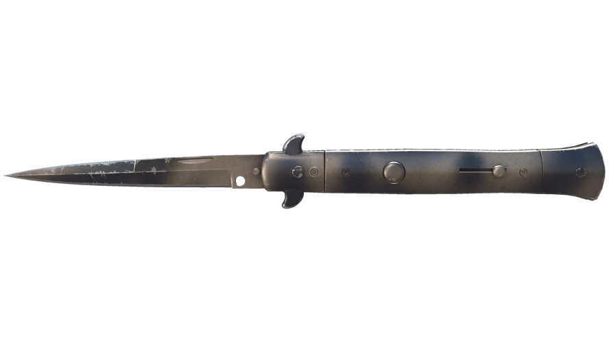 ★ Stiletto Knife | Scorched (Field-Tested)
