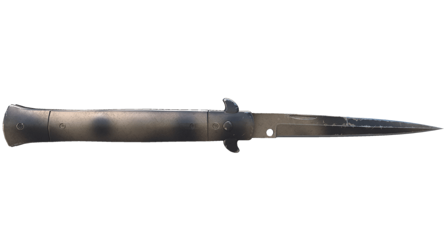 ★ Stiletto Knife | Scorched (Field-Tested)