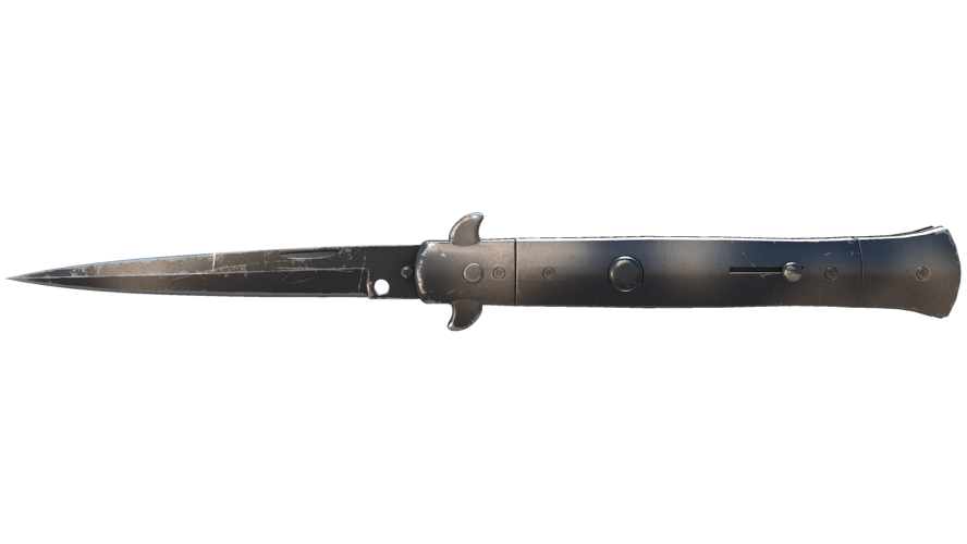 ★ Stiletto Knife | Scorched (Well-Worn)